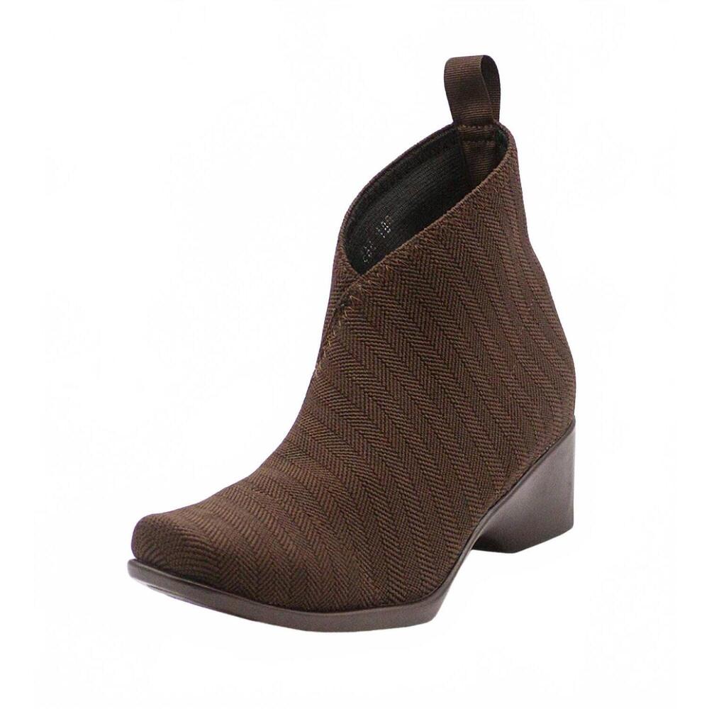 NEW CHARLESTON SHOE CO. women's lk boot in brown herringbone